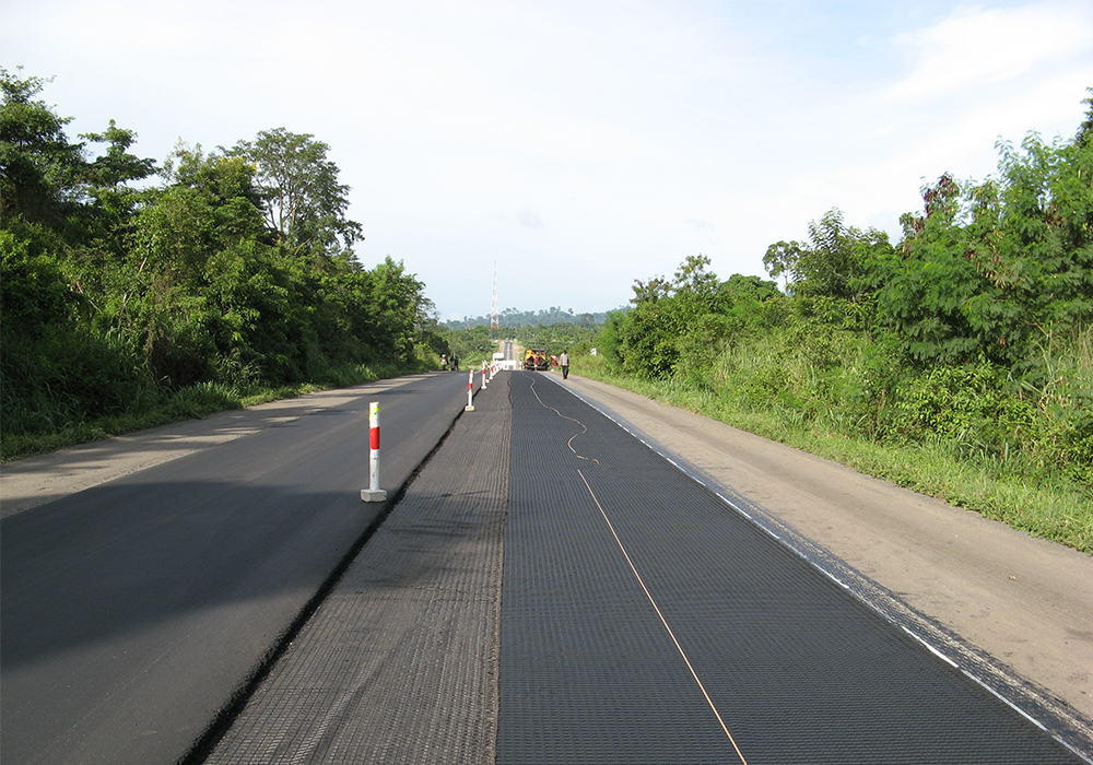 Reinforcement of Asphalt Structure - Apedwa Bunso Road, Ghana